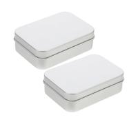 Generic 2pcs Aluminum Soap Box 150ml with Drain Strainer and Lid Portable Travel Soap Holder for Bathroom and Outdoor Compact Aluminum Dish for Travel Storage
