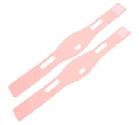 Generic 2pcs Anti-Snore Chin Strap Snoring Solution Strap Elastic Cloth Breathable Breathing Correction Comfortable Night Sleep Unisex