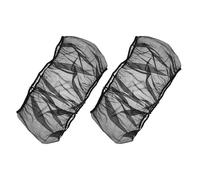 Generic 2pcs Bird Cage Mesh Cover Mesh Skirt Cover Prevents Scatter and Mess Splashproof Polyester Breathable Fabric Elastic Edge Fits 55"-67" Outdoor Travel for Parrot Cages