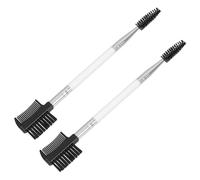 Generic 2pcs Dog Eye Comb Dog Brush Conditioner Dog Toothpaste For Short Haired Dogs Slicker Dog Combs Wipes Poodles Tear Chew Kit Dog Hair Remover Pet Cleaner White Artificial Fiber