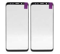 Generic 2PCS Durable Phone Screen Glass with OCA Glue for S9, Complete Repair Kit for Easy Installation, High Hardness and Impact Resistance