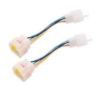 Generic 2pcs Electric Bike Wire Connector with Precise Phase Angle Control and Wide Compatibility, Abs Material Motor Adapter Cable for Scooter and Bicycle, for Personal Replacement
