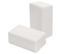 Generic 2pcs Electrical Junction Box Plastic Enclosure Project Box with Good Heat Dissipation and Easy Installation for Electronic Engineering Projects, Suitable for Electronic Components