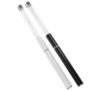Generic 2pcs Eyelash Brush Applicator Set New Spiral Fiber Lash Wands and for Mascara Application and Eyelash Grooming