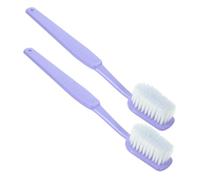 Generic 2pcs Giant Novelty Toothbrush Party Props in Lilac Purple, Large Fake Oversize Toothbrush for Halloween Costume and Photobooth Decoration