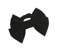 Generic 2pcs Hair Ties Bowknot Hair Circle Velveteen Material Simple Chic Style Easy to Match Outfits for Colleagues Daily Wear