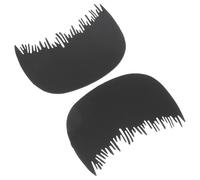 Generic 2pcs Hairline Comb Tool Forehead Comb Tool Safe on Scalp Tidy Application for Men Women Hair Styling