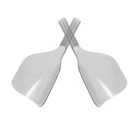 Generic 2pcs Hairspray Shield for Face with Handle, Protective Pet Hair Styling Shield Fits Face Contours, for Salon and Home Hair Care Routines