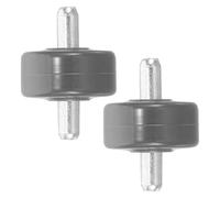 Generic 2pcs Heavy-duty Vacuum Cleaner Replacement Wheels for Shark Small Front Roller Repair Parts Compatible with Shark Vacuum Cleaners Practical Wheel Accessories for Home Use