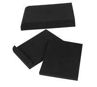 Generic 2PCS High Density Speaker Isolation Pads Cushions for Acoustic Sound Absorption Speaker Mats for Improved Audio and Noise Insulation