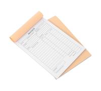 Generic 2pcs Invoice Book for Small Business Receipts Pad with 60 Pages Each, Duplicate Order Forms and Business Receipt Record Keeping Pads for Restaurants, Florists, Photographers,