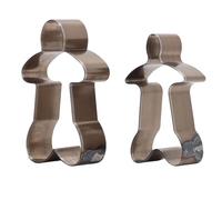 Generic 2Pcs Leather Cutting Die Set Premium High Doll Shape for Crafting Projects Made of Alloy Steel