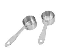 Generic 2PCS Long Handled Coffee Scoop Set for Easy Measuring 30ml - Rustproof Stainless Steel Spoons for Coffee and Milk Powder