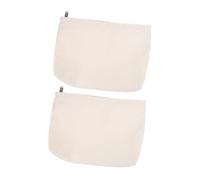 Generic 2pcs Makeup Bag Pouch Portable Zipper Cosmetic Organizer for Toiletries Aesthetic Travel Accessory for Women and Durable and Versatile Use