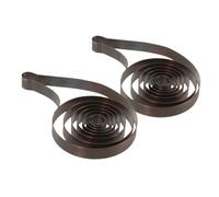 Generic 2pcs Mechanical Alarm Clock Spring Replacement Parts Metal Clockwork Main Spring for DIY and Professional Repair Elasticity with Precise Dimensions for Vintage Alarm Clock