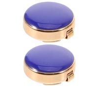 Generic 2pcs Men Cufflinks and Tuxedo Studs Set Elegant Zinc Alloy Copper Formal Dress Cufflinks Versatile Style Easy Installation Gentleman Business Meetings 0.59x0.59x0.16in