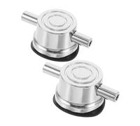 Generic 2pcs Metal Drum Lugs Double-sided Round Snare Tom Bass Drum Mounting Arms Support Accessory for Enhanced Stability and Professional Sound in Live Performances and Studio Recording