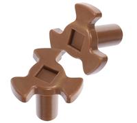 Generic 2pcs Microwave Turntable Shafts Y-Shape Coupler Support Replacement Parts for Microwave Oven Glass Tray Compatible Guide and Motor Coupler Accessory