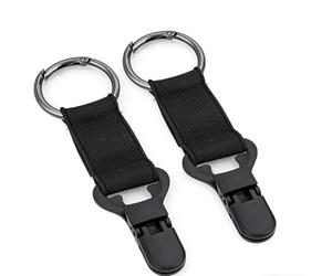 Generic 2pcs Multifunction Hat Clip for Travel Handbag Backpack Luggage.Vacation Beach Cruise Essentials Accessory (Black)