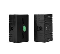 Generic 2PCS POE Injector Power Supply Module for Network IP Camera High Stability Ethernet Adapter 5-48V White (Black)
