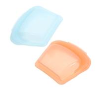 Generic 2pcs Portable Medicine Storage Bag Reusable Silicone Bag Silicone Pouch Compact and Portable Design Versatile Storage Solution for Travel and Daily Use