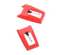 Generic 2pcs Replacement Record Player Stylus Needles for Turntable with Plastic and Aluminum Construction, Improves Tone Quality and Restores Peak Performance, for Vinyl Playback