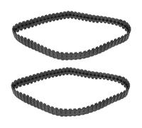 Generic 2pcs Replacement Tank Tracks for DIY Robot Chassis Long Wide Excellent Traction for Various Terrains Easy to Install for Tank