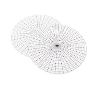 Generic 2pcs Ribbon Bow Maker Tool Set with Plastic Weaving Disks, Equal Spacing Circle Templates for DIY Rosette Crafts, Brooch and Badge Making Supplies for Ribbon Crafting