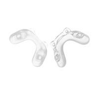 Generic 2pcs Silicone Eyeglass Nose Pads with Non Slip Soft Bridge Design, Comfortable Fit and Versatile Compatibility for Glasses and Frames, Replacement Pads