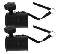 Generic 2pcs Speaker Stand Adapter 38mm to 35mm, with Thumb Knob | Speaker Adapter Reducer Sleeve for Stage Event Setup, Stand Tube Conversion Sleeve, Supports Live Audio Equipment