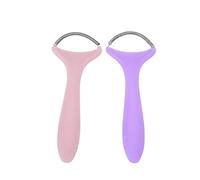 Generic 2pcs Spring Facial Hair Remover Women Portable Threading Face Epilator Upper Lip Chin Cheeks Stainless Steel Plastic Anti Rust Prevention
