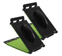 Generic 2pcs String String Cleaner Guitar Tools Handle Guitar Wall Hanger Instruments Guitar Polish Cleaning Instrument Guitar Cleaning Violin Cleaner Tuner Nut Bass Kit Wire Black Plastic