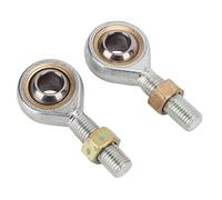 Generic 2Pcs Sturdy M10 Rod End Joint Bearing for Modified ATV Quad Go Kart, Easy to Install for Four Wheelers, Metal Material