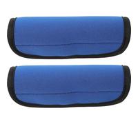 Generic 2pcs Supple Handle Protectors Luggage Handle Wraps for Suitcase Trolley Neoprene Blue Enhance Functionality and Appearance Travel Accessories for Frequent Travelers