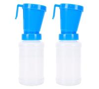 Generic 2PCS Teat Dip Cup Portable Sturdy Teat Cleaning Tool for Dairy Cattle Sheep Goats High Grade Plastic (7 * 7 * 22)