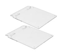 Generic 2pcs -type Air Conditioner Thermostat Switch Cover with Precise Cutouts, Ps Material Protective Guard for Central Heating and Water Heating Systems, Suitable for Home Use