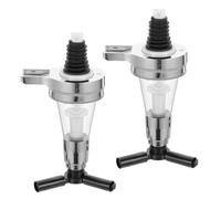 Generic 2Pcs Wall-Mounted Beverage Dispenser Pump Heads 25Ml Ration Spouts for Party Use Bar Accessories