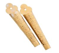 Generic 2pcs Wall Mounted Incense Burner Decor Bakhoor Oud Incense Aromatherapy Ornament Stick Holder Cone Holder Home Wall Decor Boho Decor Golden Stainless Steel