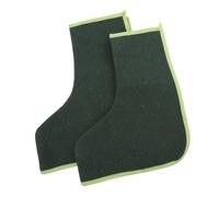 Generic 2pcs Welding Boot Covers for Men Breathable Canvas Protective Shoe Covers with Complete Foot Coverage for Industrial Welding Environments Work Boot Protectors