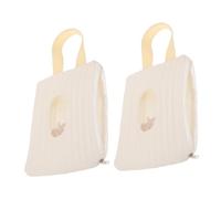 Generic 2pcs Wet Wipes Dispenser Box Portable Travel Container for Diaper Bag Nursery Bathroom Wet Dry Wipes Holder