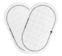 Generic 2pcs White Drum Skin Stickers for Snare Drum Protection That Never Lose Shape and Enhance Durability