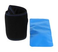 Generic 2pcs Wrist Gel Ice Pack Wrap Adjustable Strap, Hot and Cold Therapy Cold Pack Set for Sports Injury Relief and Management