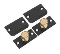 Generic 2set Hidden Magnetic Door Catch with Stainless Steel Ball and Spring, Adjustable Roller Latch for Preventing Doors from Slamming, Invisible Design Suitable for Residential