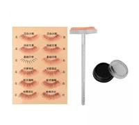 Generic 2x Eyelash Stamping Templates for DIY Lower Eyelash Extensions, under The Eyelashes