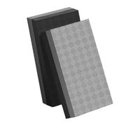 Generic 2x Low-noise Weightlifting Fall Protection Mats, Impact-resistant Floor Protection Mats for Deadlifts, Suitable for Gyms And, Black Gray 80x40x4cm