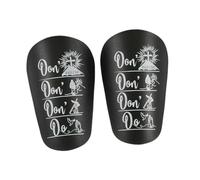 Generic 2x Shin Guards/Calf Guards for Men, Women And Children, Small Size, Comfortable Gear, S 6cmx10cm