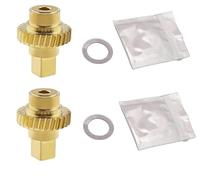 generic 2X Top Roof Motor Winglet Cog Gears Brass For VAUXHALL Astra 93188313