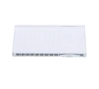 Generic 2xLashes Glue Pads Pallet Eyelash Extension Stand Holder Glass 10 X 5 X 1cm, 3 Pcs