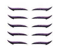 Generic 2xLazy Eyeliner Stickers, Eyelid Tape Self- Instant Eyeshadow Shiny Eye Line Strip Sticker Makeup Tool, 2 Pcs