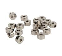 Generic 3.1mm Landing Gear Stopper Set Wheel Collar Silver for Fixed Wing Model Aircraft